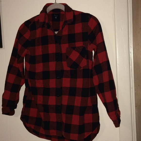 Macy's Tops - Macy’s Flannel Short XS !